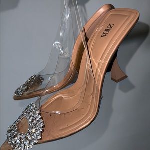 Zara Clear heels